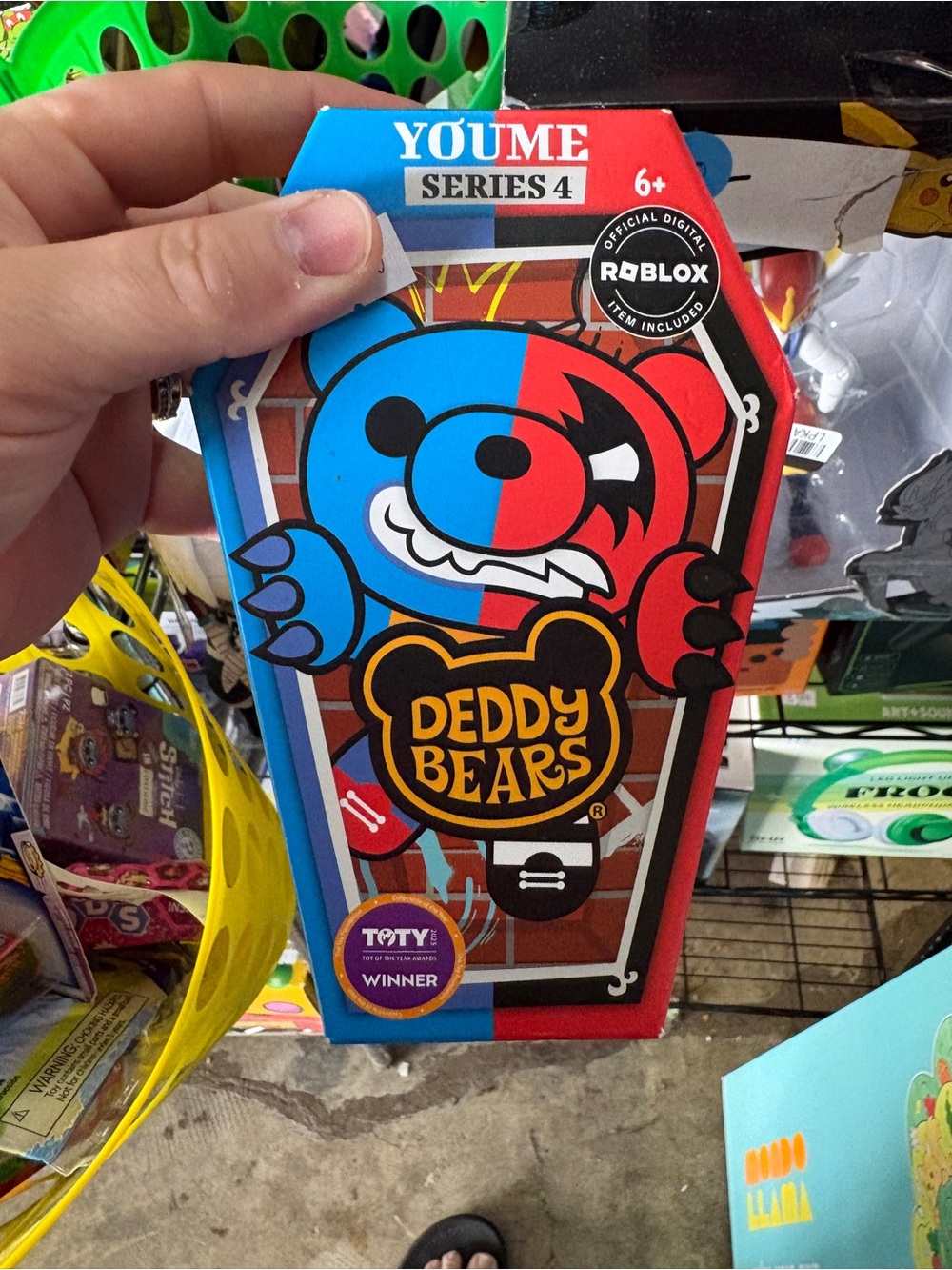 Nwt Series 4 Deddy Bears Plush Toy - Red & Blue